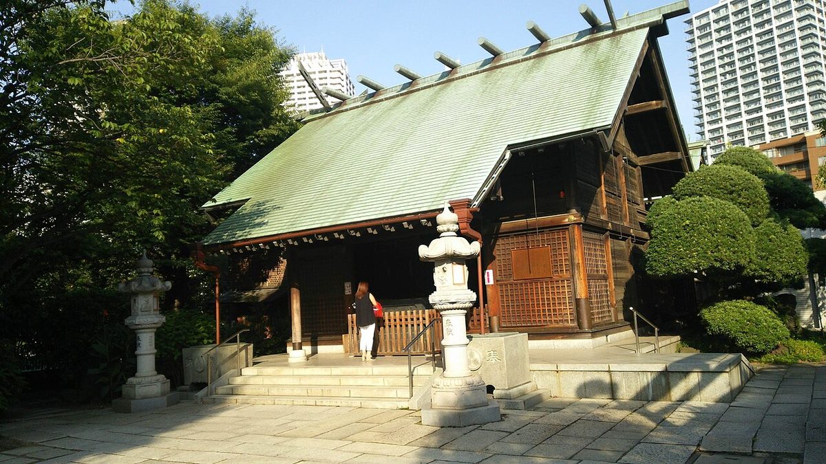 中央区佃島の住吉神社